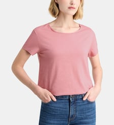 T-shirt Noris R droit coton mélangé Galeries Lafayette