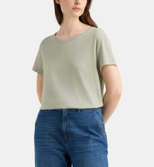 T-shirt Noris R droit coton mélangé Galeries Lafayette