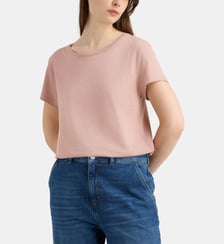T-shirt Noris R droit coton mélangé Galeries Lafayette