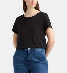 T-shirt Noris R droit coton mélangé Galeries Lafayette