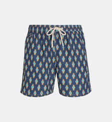 Short de bain fantaisie avec suspensoir  MC2 Saint Barth