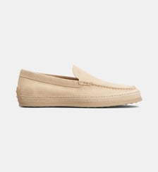 Slippers en cuir velours Tod's