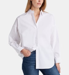 Chemise Camille coton popeline Galeries Lafayette