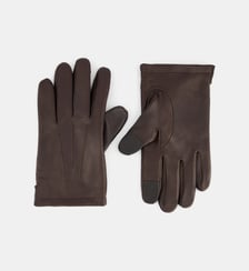 Gants tactiles Saenort touch cuir Galeries Lafayette