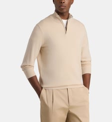 Pull droit Tutonzip droit coton bio Galeries Lafayette