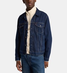 Veste courte droite coton denim Levi's