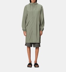 Parka droite mi-longue Fishtail imperméable Rains
