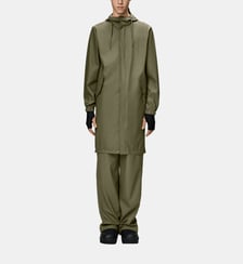 Parka droite mi-longue Fishtail imperméable Rains