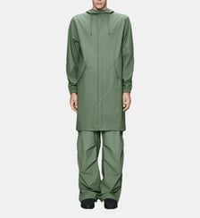 Parka droite mi-longue Fishtail imperméable Rains
