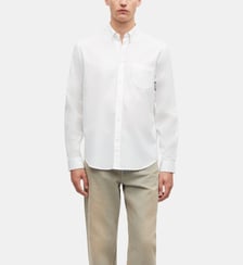 Chemise droite Liam en lin mélangé Samsoe Samsoe