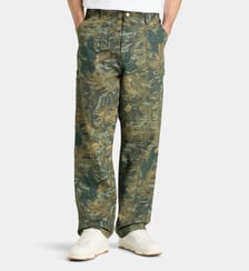 Pantalon droit large Single Knee en coton bio Carhartt WIP
