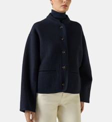 Veste ample Olympe mi-longue en laine Soeur