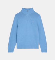 Pull droit en maille col camionneur coton Polo Ralph Lauren