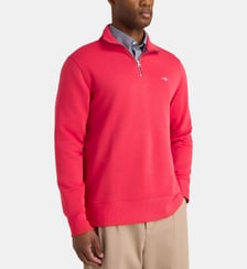 Sweat-shirt col camionneur coton Gant