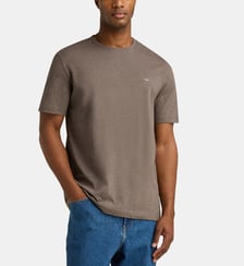 T-shirt droit logo en coton Gant