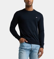 Pull droit maille de coton Gant