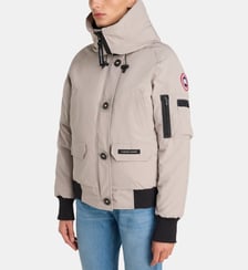 Blouson bomber court Chilliwack à capuche Canada Goose