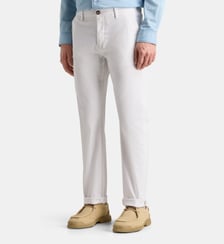 Pantalon chino Kutdroit droit coton bio Galeries Lafayette