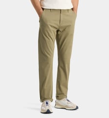 Pantalon chino Kutdroit droit coton bio Galeries Lafayette