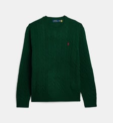 Pull torsadé en laine et cachemire Polo Ralph Lauren