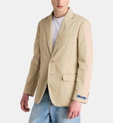 Veste de costume droite en coton Polo Ralph Lauren