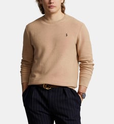 Pull droit pony coton texturé Polo Ralph Lauren