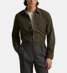Chemise ajustée coton flanelle Polo Ralph Lauren