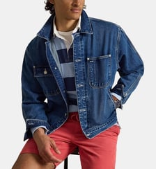 Polo droit Rugby à rayures coton Polo Ralph Lauren