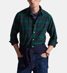 Chemise droite carreaux coton Polo Ralph Lauren