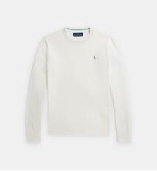 Pull droit pony brodé coton Polo Ralph Lauren