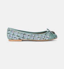 Ballerines Eagle effet tweed Kurt Geiger London