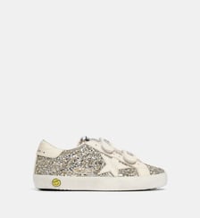 Baskets basses Old School en cuir Golden Goose