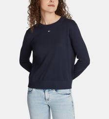 Pull droit en maille Tommy Hilfiger