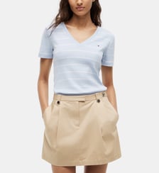 T-shirt slim en coton Tommy Hilfiger
