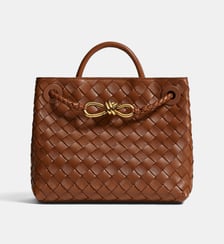 Sac à main Andiamo en cuir tressé Bottega Veneta