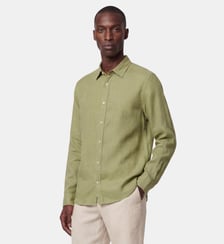 Chemise droite Rilin en lin européen™ Galeries Lafayette