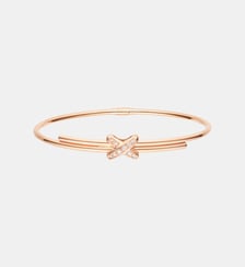 Bracelet en or rose et diamants Chaumet