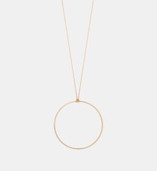 Chaine et cercle en or rose Ginette Ny