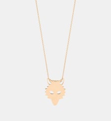 Collier - Wolf en or rose Ginette Ny