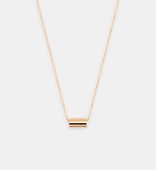 Collier - Mini pendentif en or rose Ginette Ny