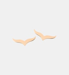 Boucles d'oreille en or rose Wise Ginette Ny