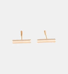 Boucles d'oreille en or rose Gold Strip Ginette Ny