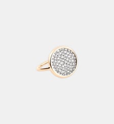 Bague en or rose et diamants  Ginette Ny
