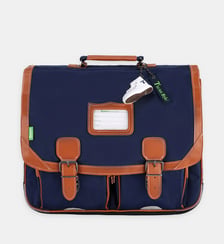 Cartable 41 cm - Les Signatures Camille - Bleu Marine Aliséo