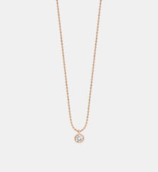 Collier en or rose et diamant Ginette Ny