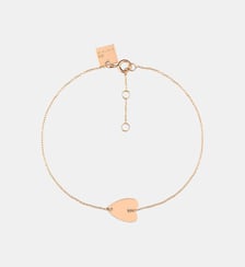 Bracelet - Mini cœur en or rose Ginette Ny