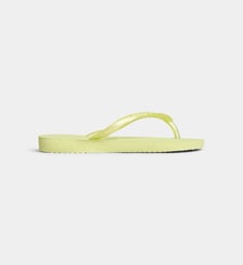 Tongs slim unies brides métallisées Havaianas