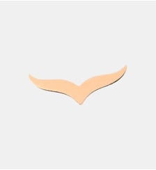 Boucle d'oreille en or rose Wise Ginette Ny