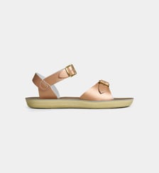 Sandales plates The Surfer en cuir Saltwater