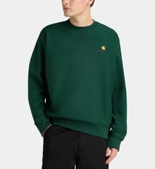 Sweat droit American Script coton mélangé Carhartt WIP